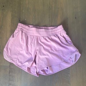 Lululemon Lavender 8 Tall Hotty Hot Shorts